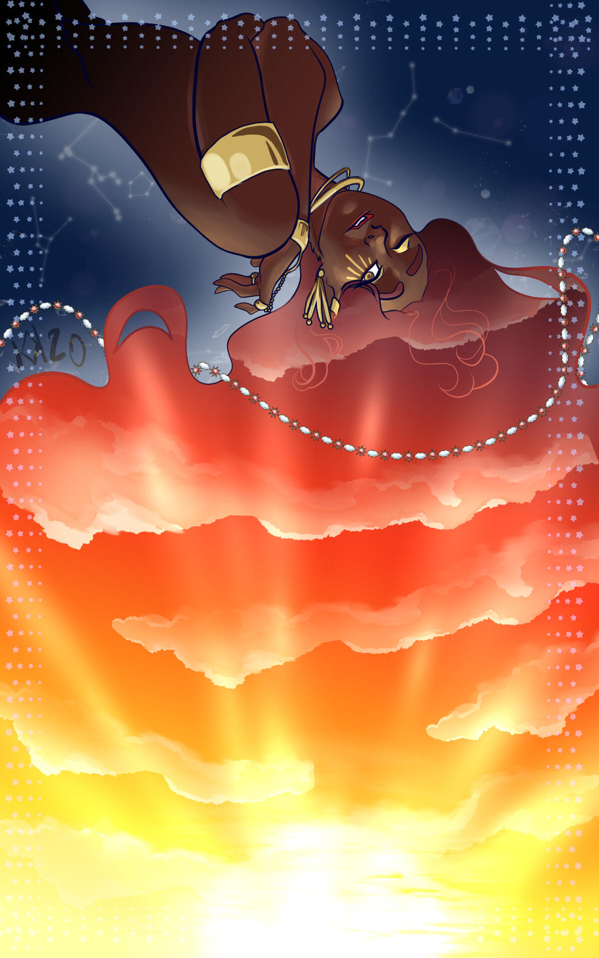 Sample: Bust, Flat Colored